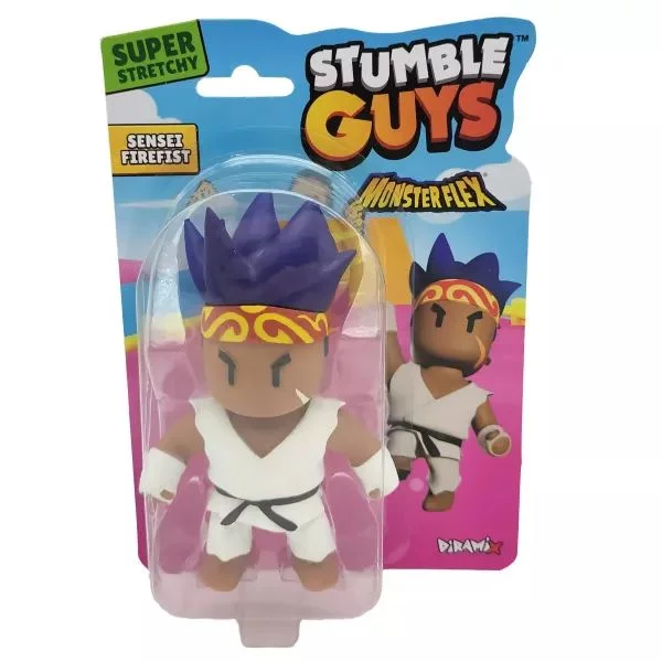 Monsterflex Stumble Guys nyújtható figura - Sensei Firefist