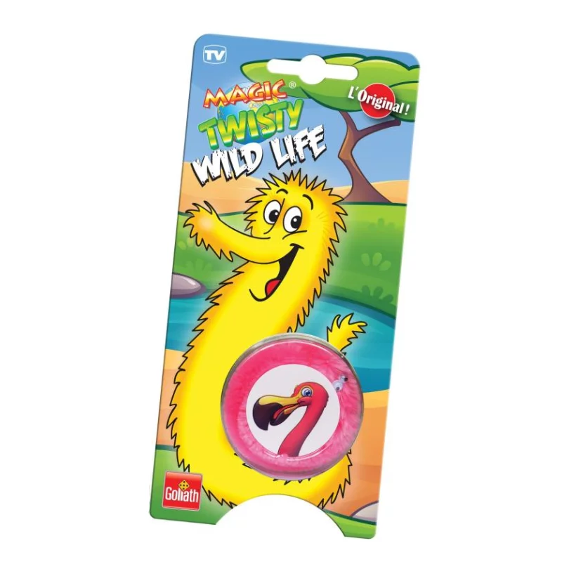 Magic Twisty virgonc kukac - Flamingó