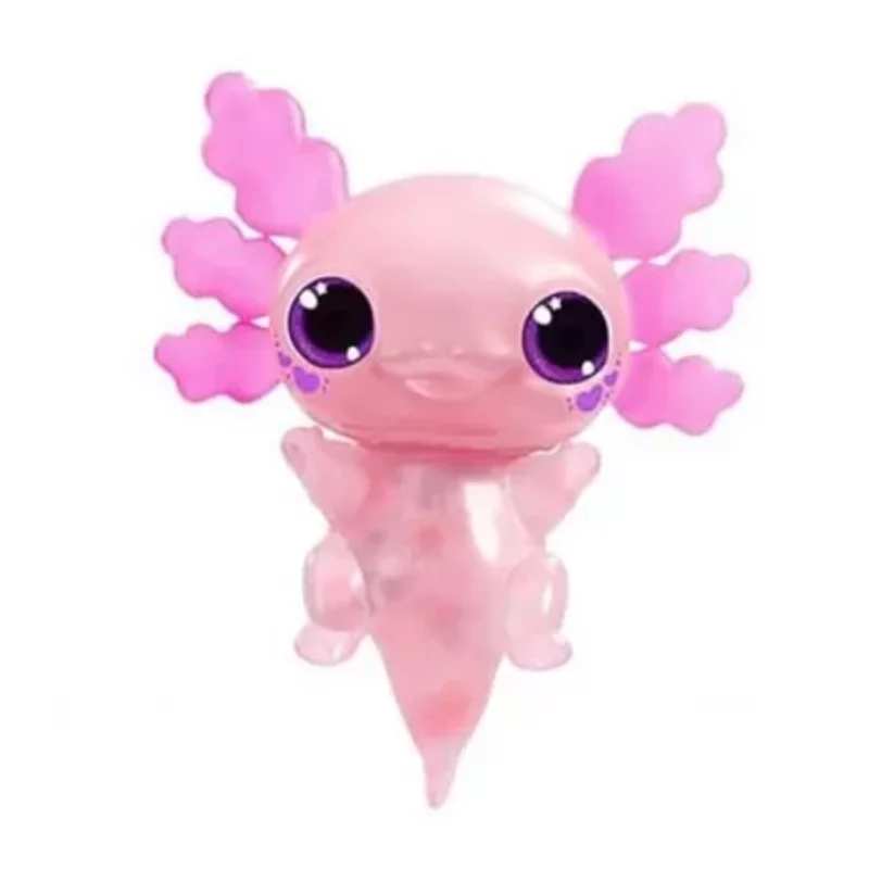 Let’s Glo Axolotl – világító vízipajtás - Rózsaszín