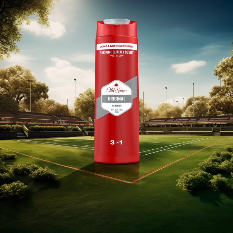 Old Spice Original Férfi Sampon és Tusfürdő, Hosszan Tartó Frissesség, 400 ml