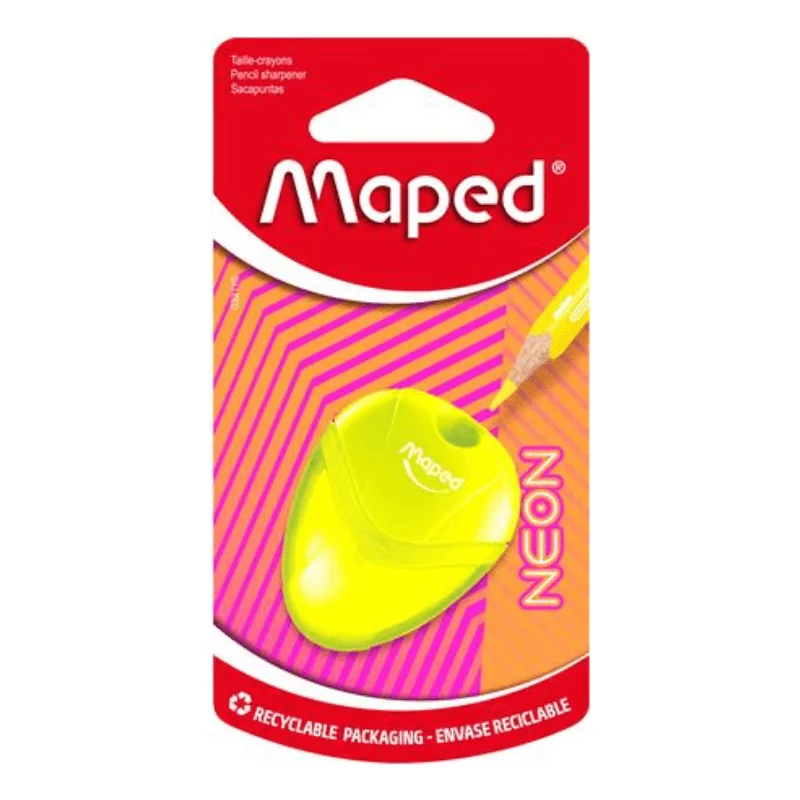 Maped hegyező egylyukú tartályos I-Gloo Neon - Citromsárga