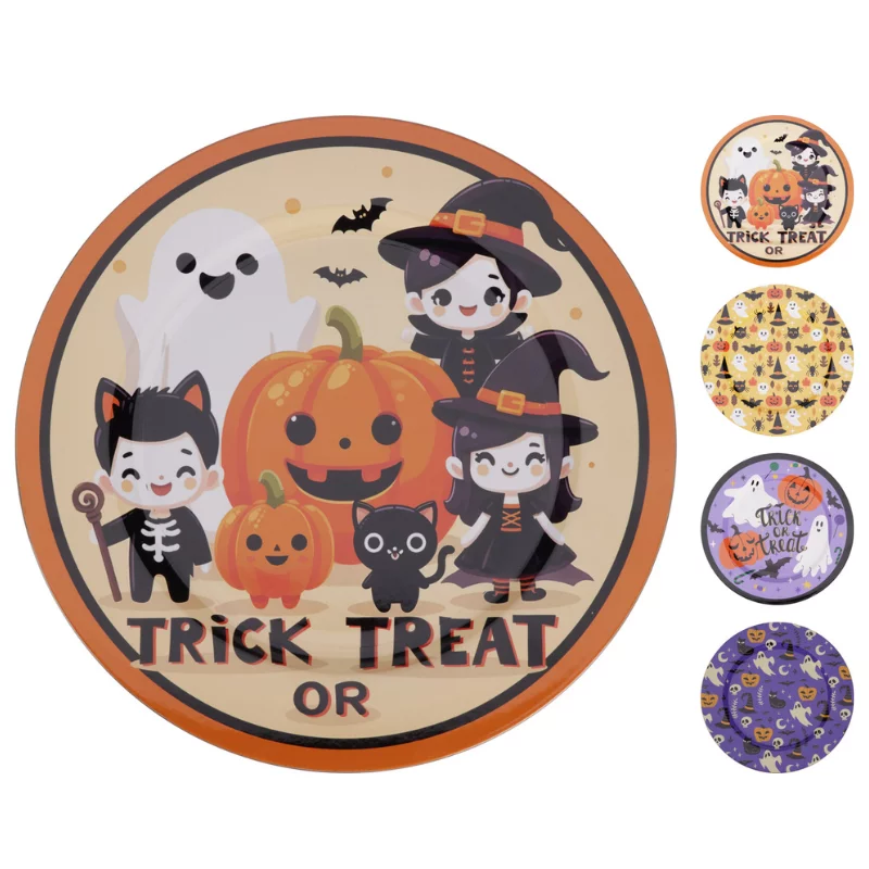 Halloween tál - Lila színű