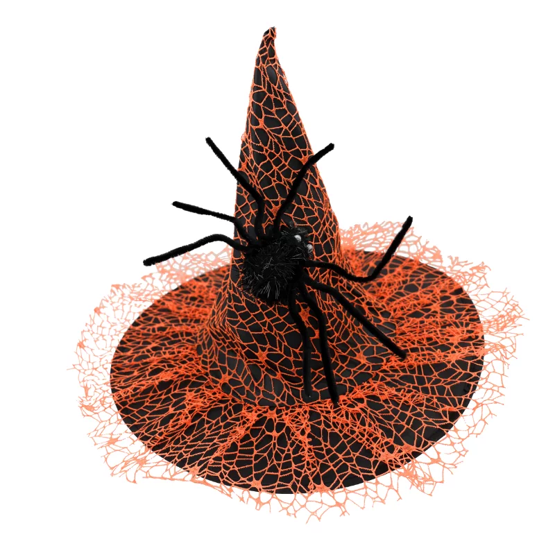 Kalap halloween designnal - Narancssárga