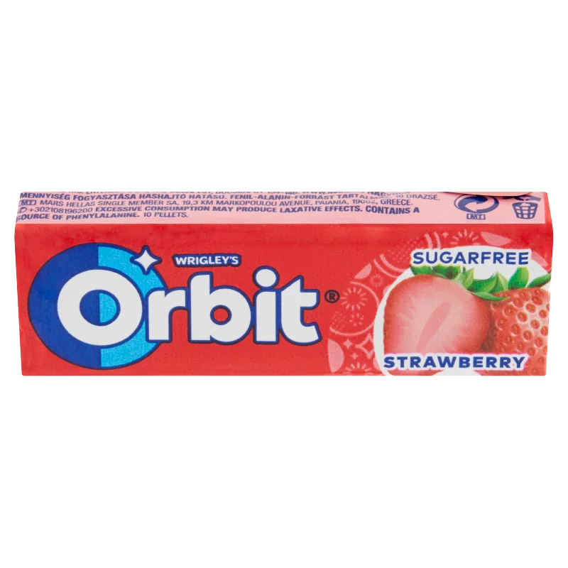 Orbit eperízű cukormentes rágógumi édesítőszerrel 14 g