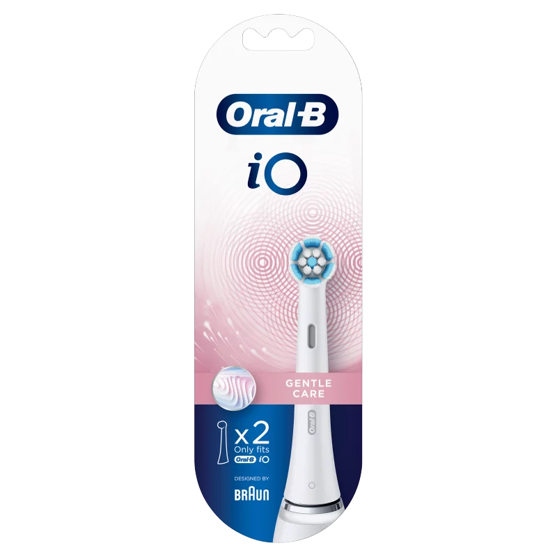 Oral-B iO Gentle Care Fogkefefej, 2 Darabos Kiszerelés