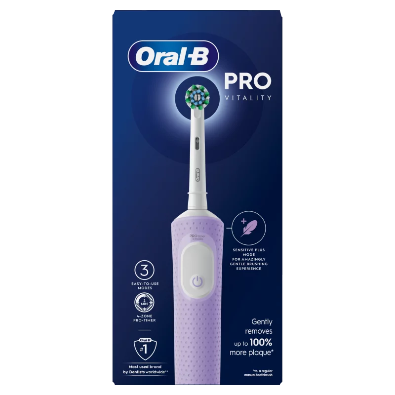 Oral-B Vitality Pro Elektromos Fogkefe, Lila