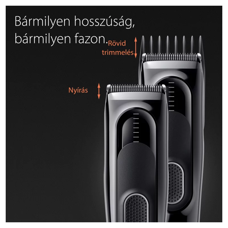 Braun Series 5 HC5310 Hajvágó, Hajvágók Férfiaknak 9 Hosszbeállítással
