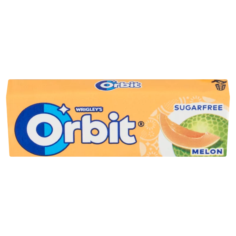 Orbit Melon dinnyeízű cukormentes rágógumi édesítőszerrel 14 g