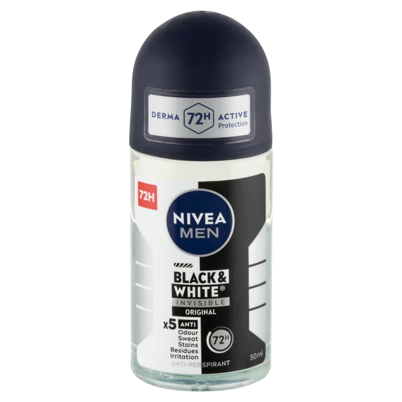 NIVEA MEN Black & White Invisible Original golyós dezodor 50 ml