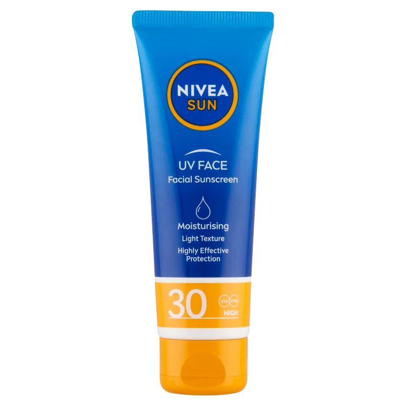 NIVEA SUN hidratáló napozó arckrém FF30 50 ml
