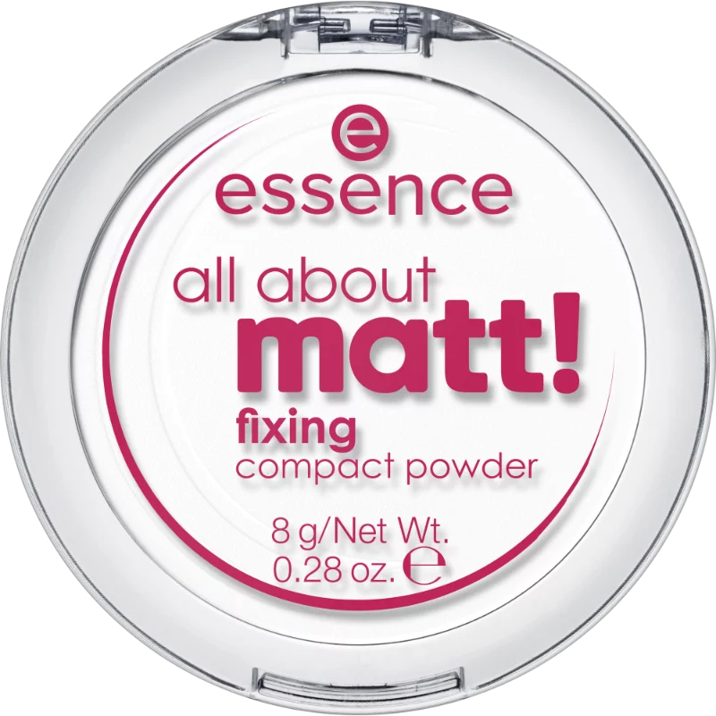 essence all about matt! fixing compact Púder