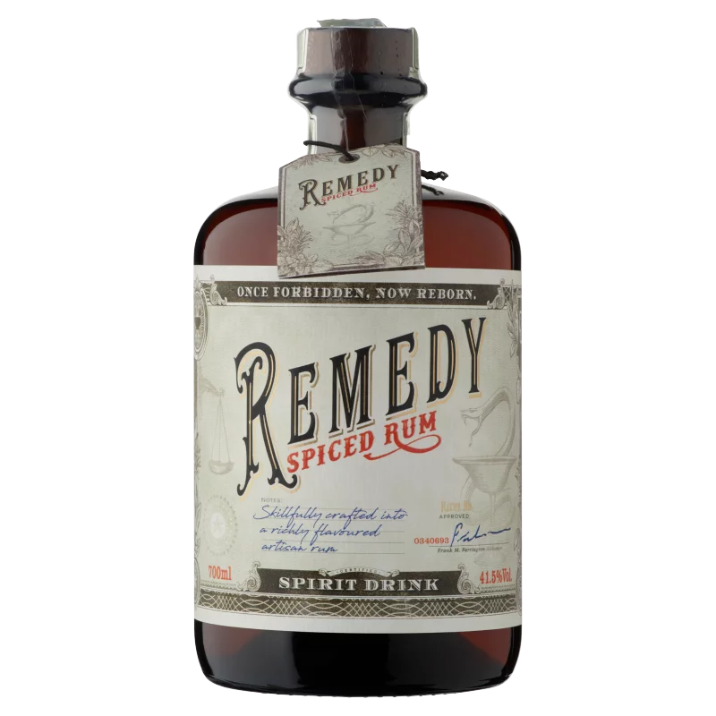 Remedy Spiced rum 41,5% 0,7 l