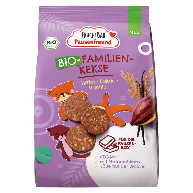 Fruchtbar családi keksz 125g Pausenfreund 8hó+ Bio