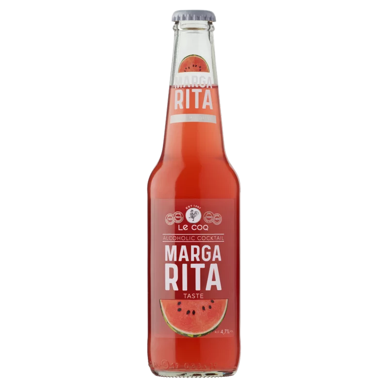 Le Coq Margarita görögdinnye-rum-lime ízű szénsavas alkoholos ital 4,7% 0,33 l