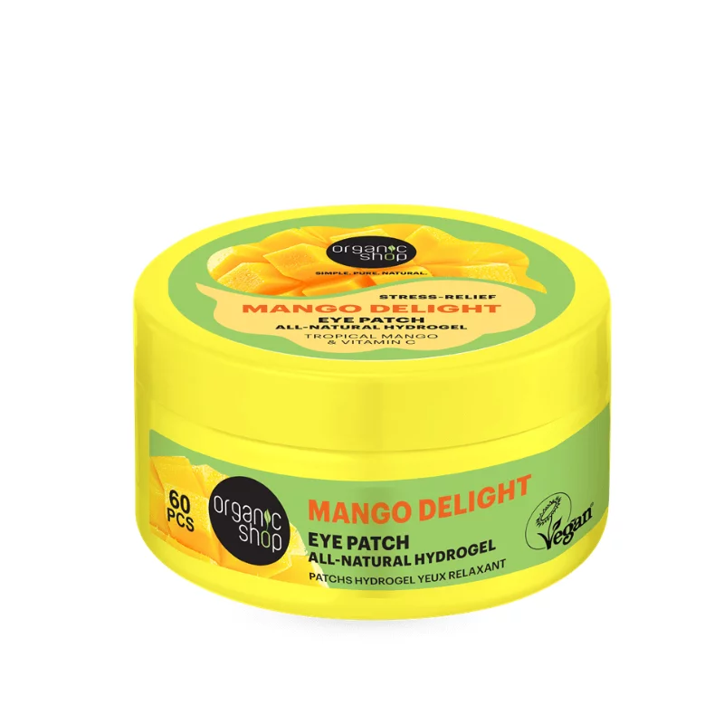 Organic Shop szemmaszk 60db trópusi mangóval és C-vitaminnal