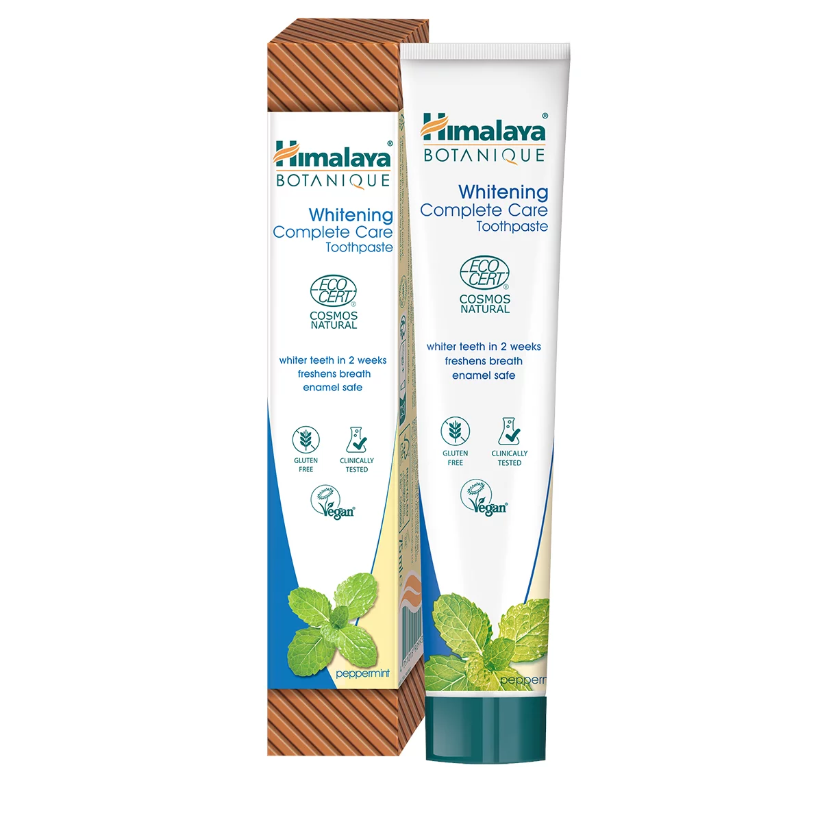 Himalaya fogkrém 75ml Botanique natúr fehérítő teljes körű védelmet biztosító borsmentás