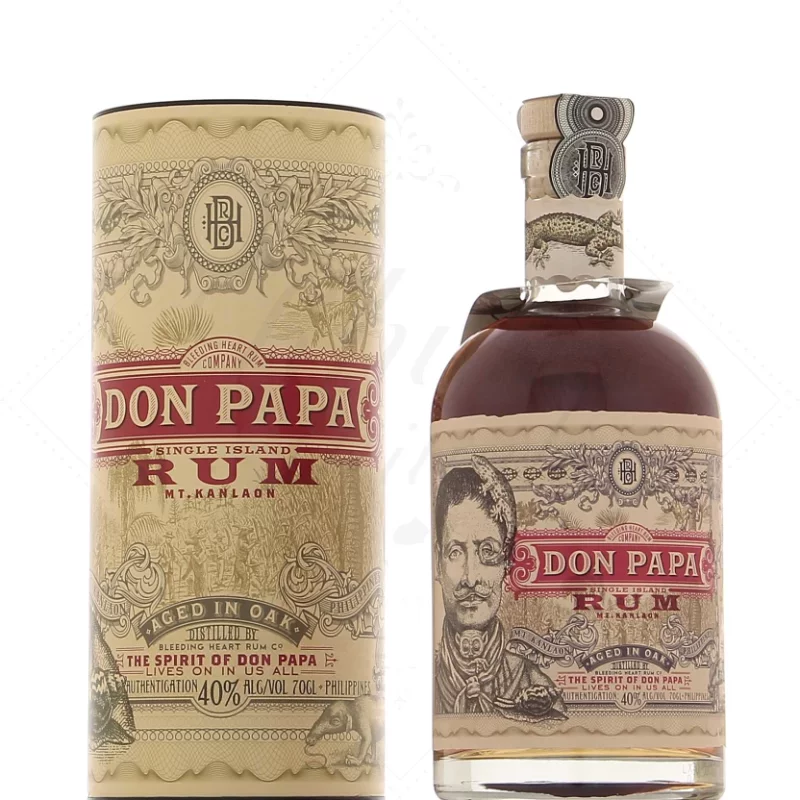 Don Papa Rum díszdobozban 0.7l 40% 