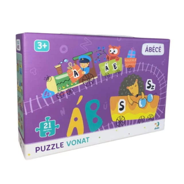 Dodo Puzzle Magyar Abc Vonat 21db 3+