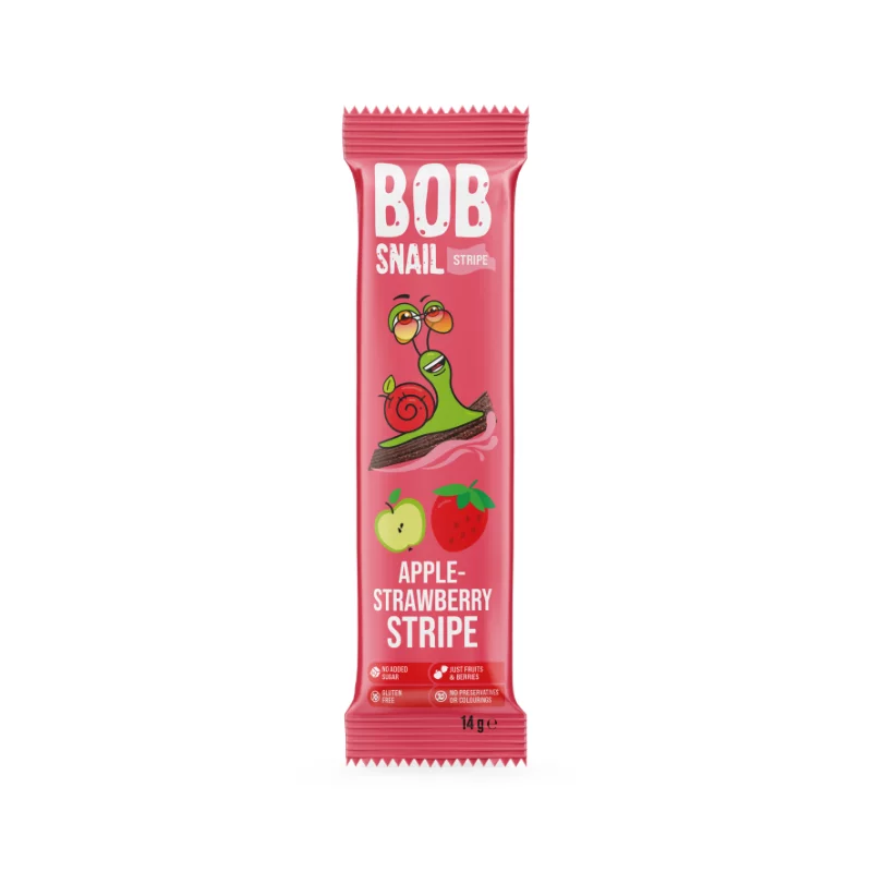 Bob Snail gyümölcsszelet 14g alma-eper