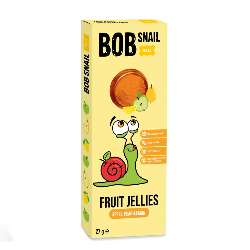 Bobsnail gyümölcszselé 27g alma-körte-citrom