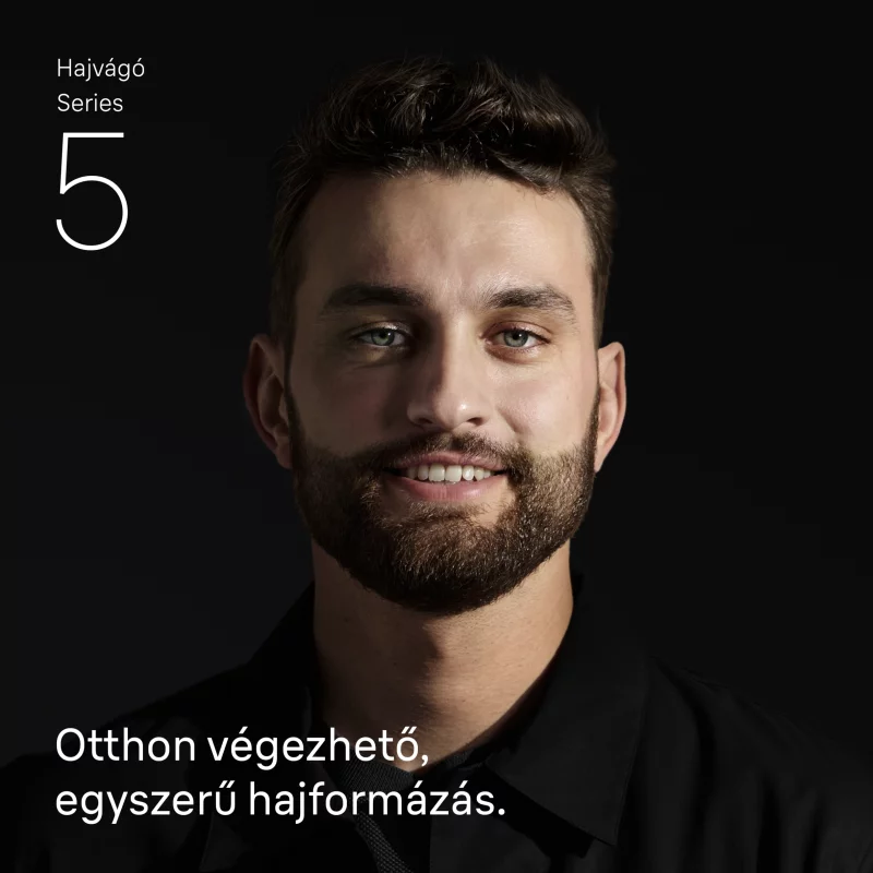 Braun Series 5 Hajvágó,+2 Formázóeszköz, 9 Hosszbeállítás, HC5510