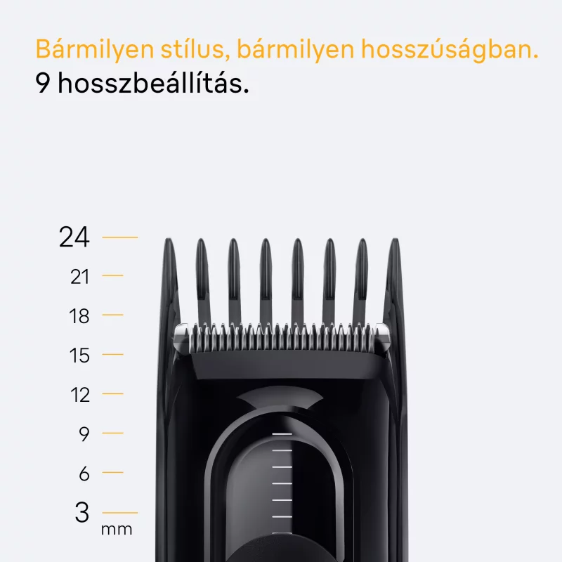 Braun Series 5 Hajvágó,+2 Formázóeszköz, 9 Hosszbeállítás, HC5510