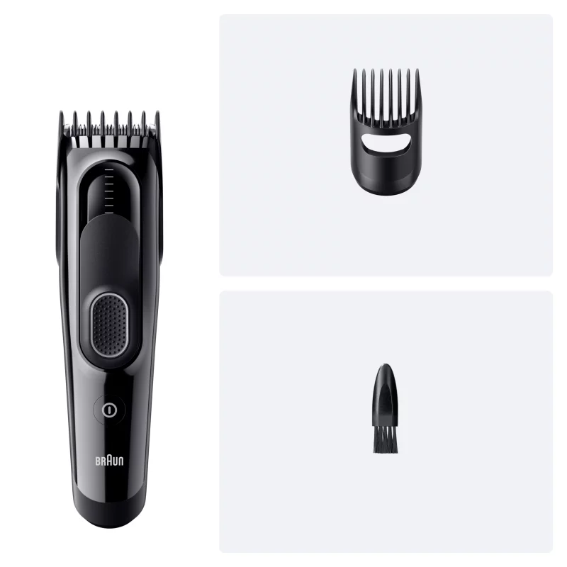 Braun Series 5 Hajvágó,+2 Formázóeszköz, 9 Hosszbeállítás, HC5510