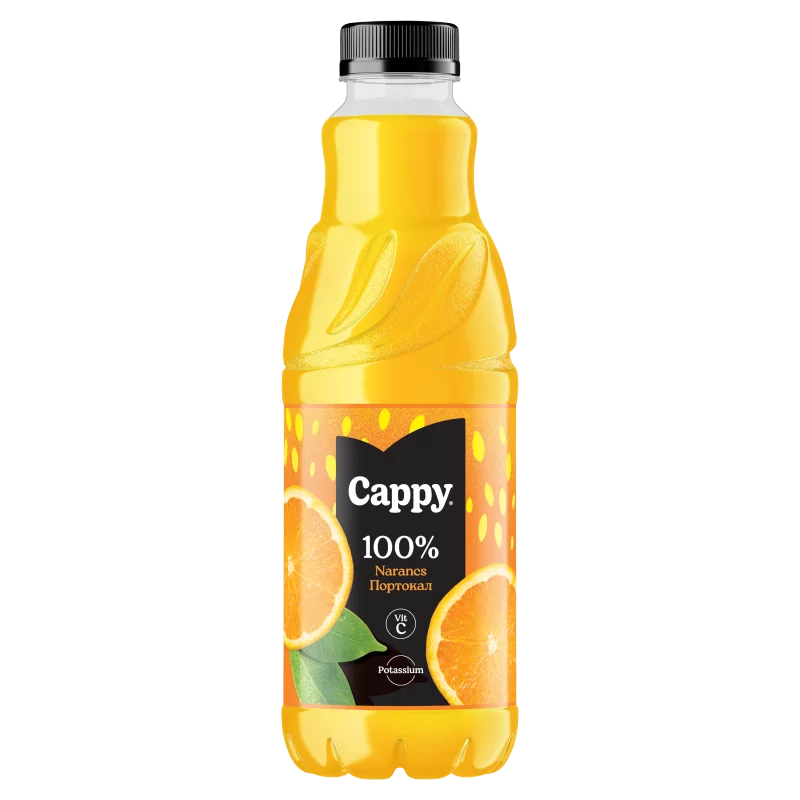 Cappy 100% narancslé gyümölcshússal 1 l 