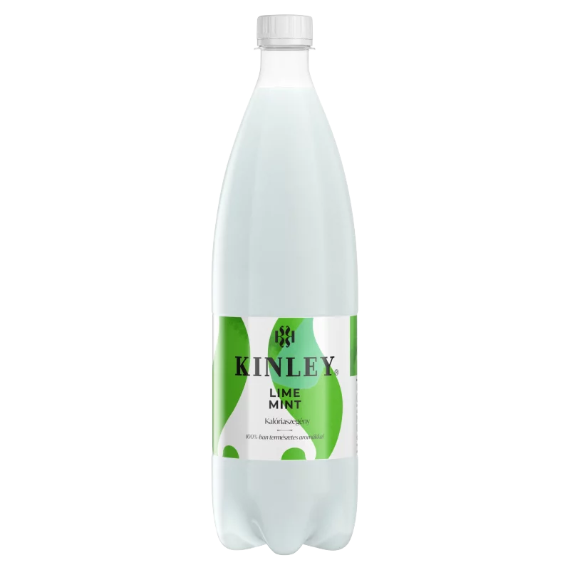 Kinley energiaszegény lime- és mentaízű szénsavas üdítőital 1 l