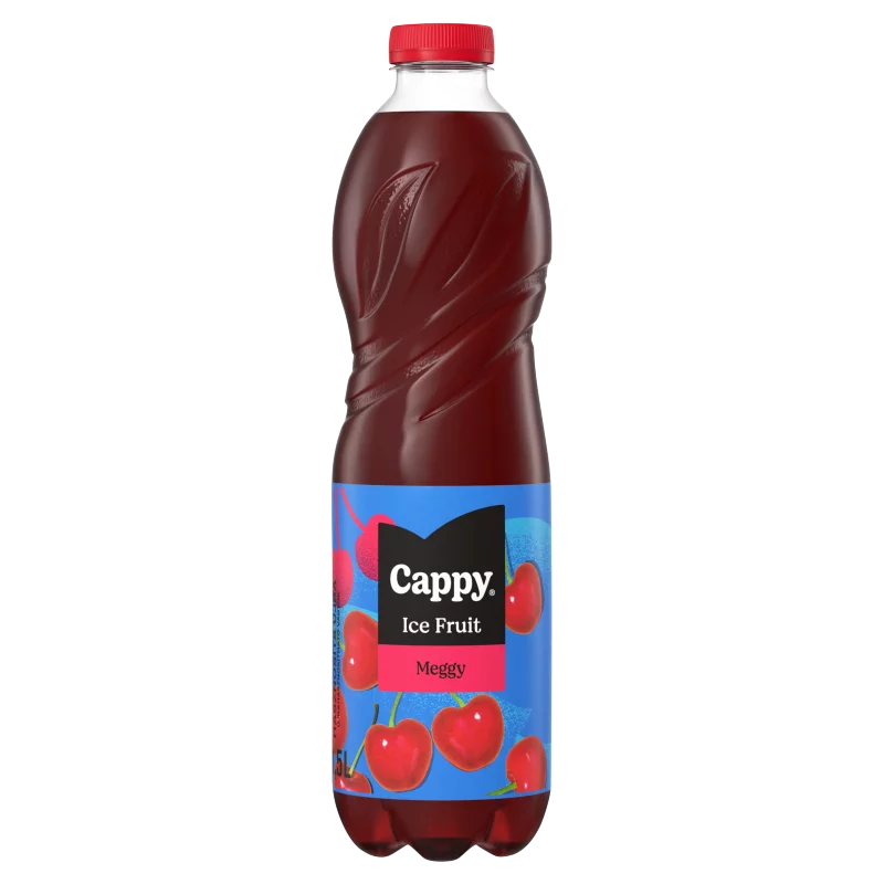 Cappy Ice Fruit Meggy szénsavmentes üdítőital meggylé sűrítményből cukorral, édesítőszerekkel 1,5 l