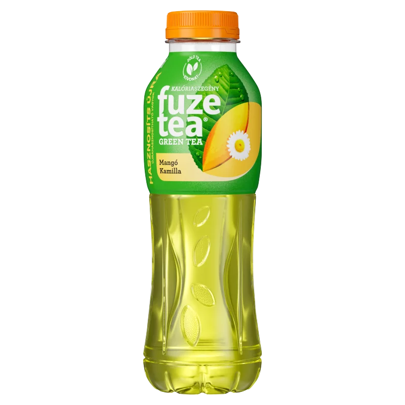 FuzeTea szénsavmentes mangó- és kamillaízű üdítőital zöld tea kivonattal 500 ml