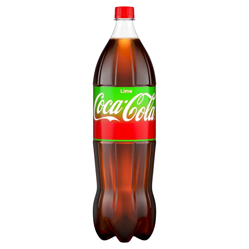 Coca-Cola Lime cola- és limeízű szénsavas üdítőital 1,75 l