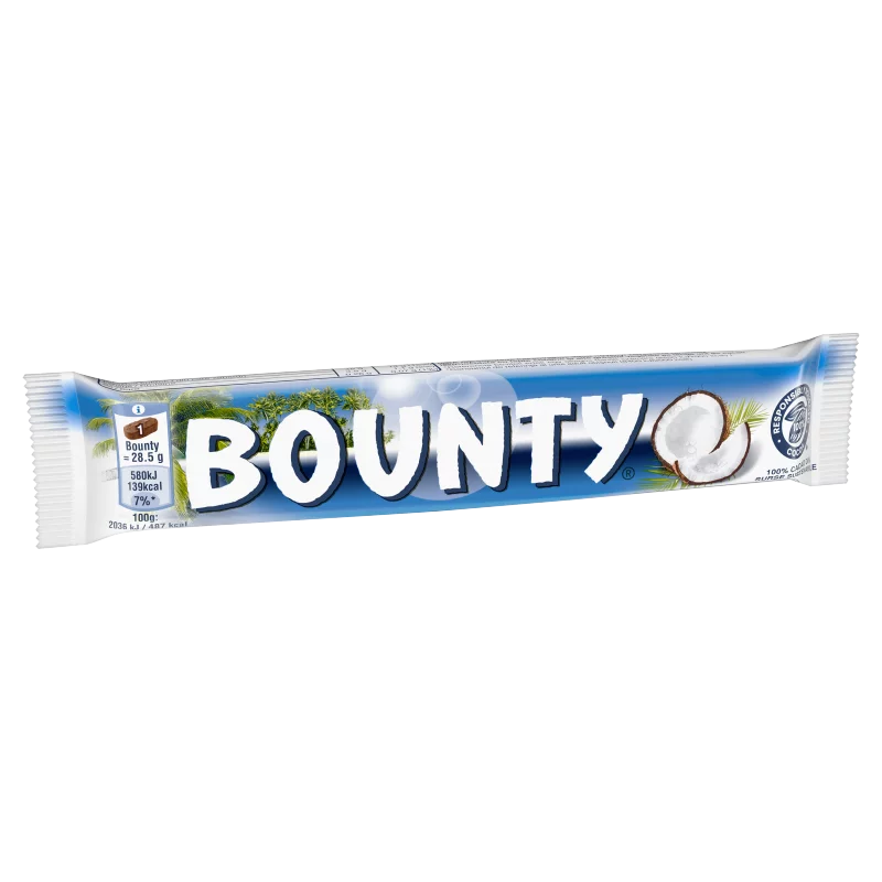 Bounty tejcsokoládé puha kókuszos töltelékkel 2 x 28,5 g (57 g)