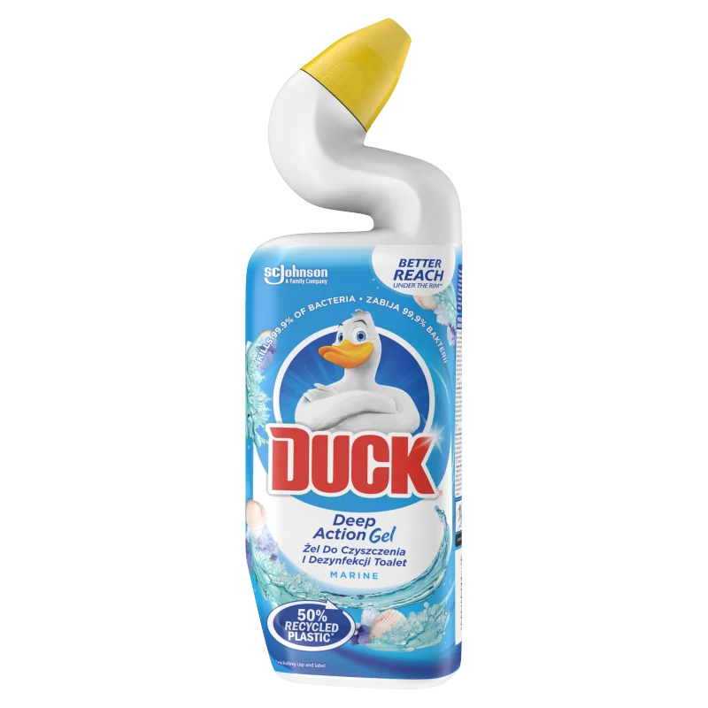 Duck Deep Action Gel WC-tisztító fertőtlenítő gél marine illattal 750 ml