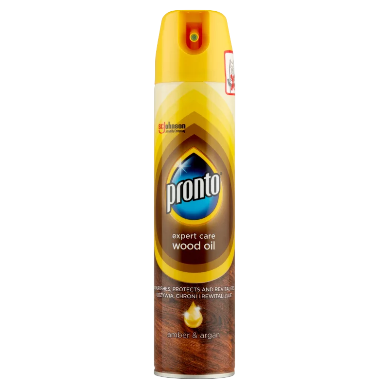 Pronto Expert Care Wood Oil bútorápoló aeroszol 250 ml