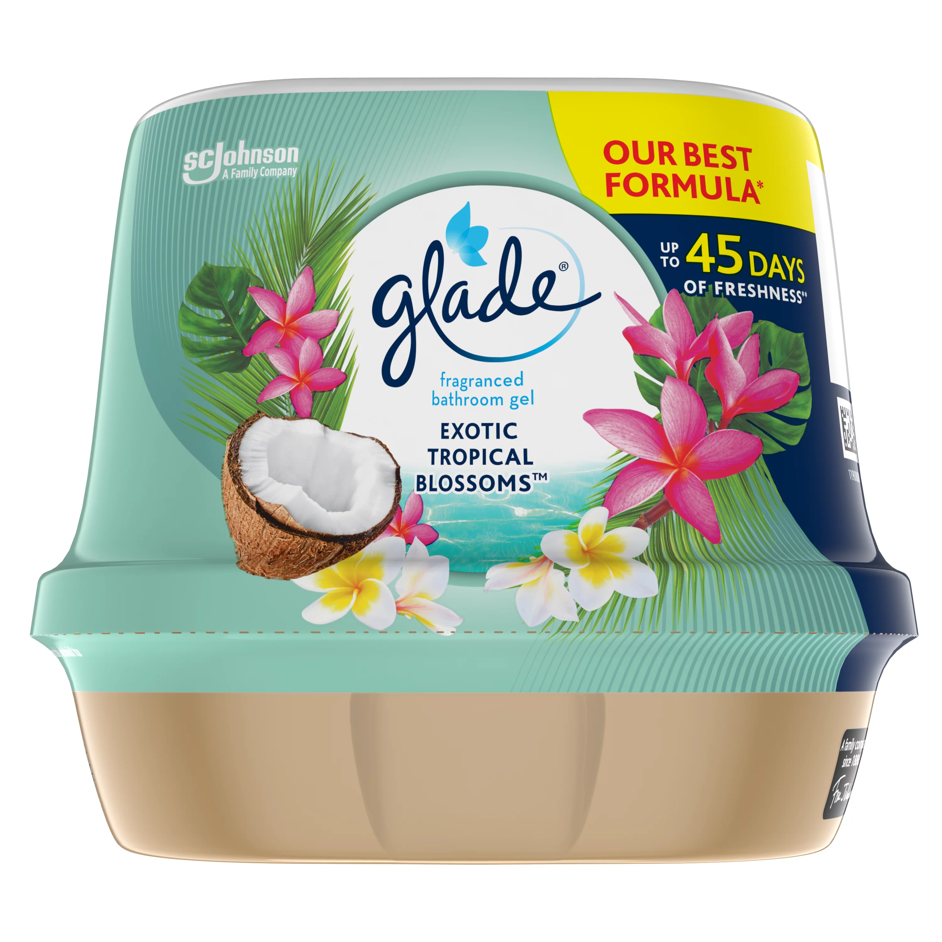 Glade légfrissítő zselé 180g Tropical fürdőszobai