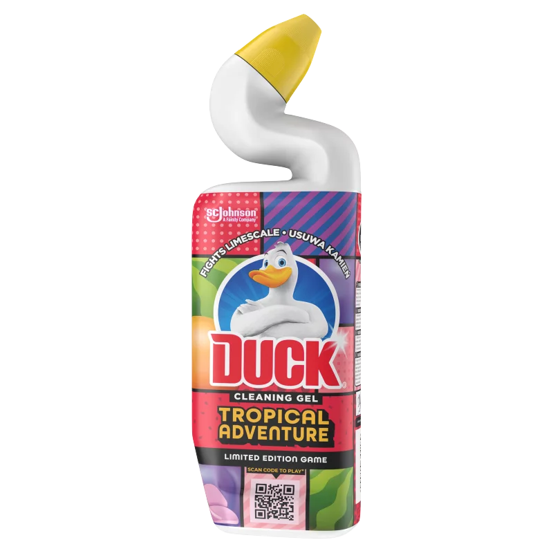 Duck Cleaning Gel Tropical Adventure WC-tisztító folyadék 750 ml