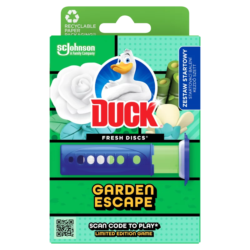 Duck Fresh Discs Garden Escape WC-öblítő korong 36 ml