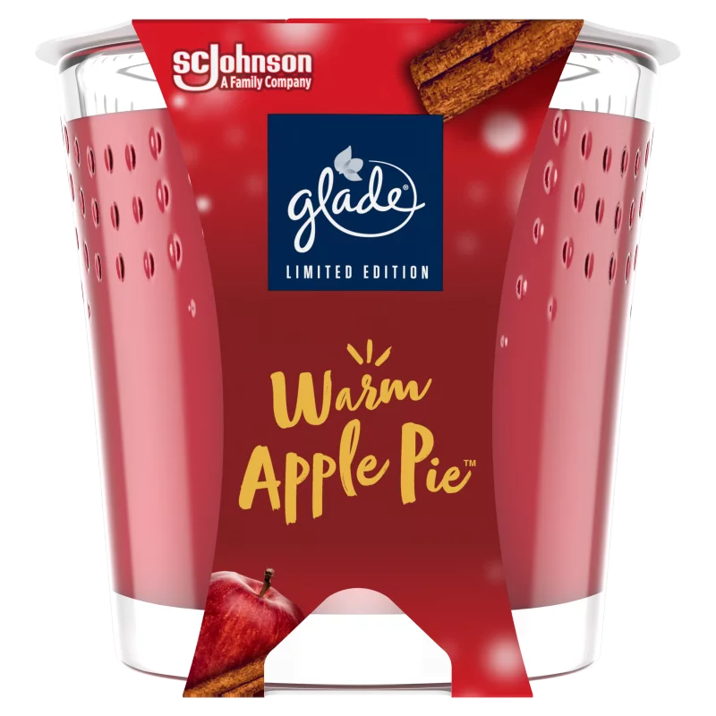 Glade Warm Apple Pie illatgyertya 112 g