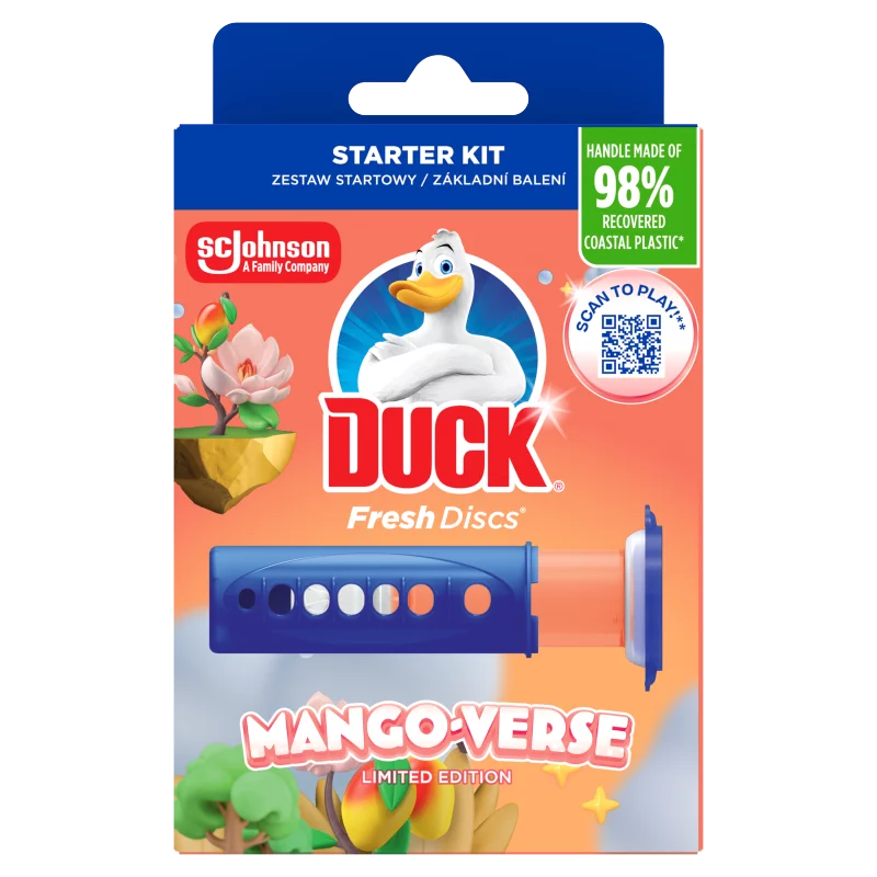 Duck Fresh Discs Mango-Verse WC-öblítő korong 36 ml