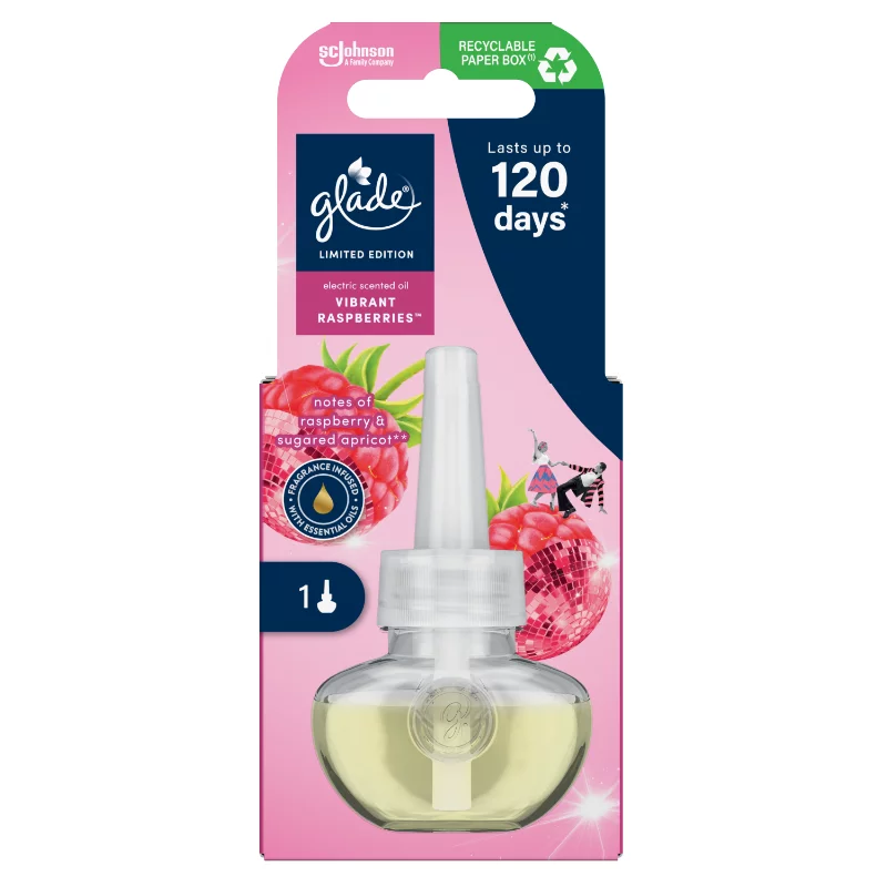 Glade elektromos légfrissítő ut. 20ml Vibrant Raspberries 