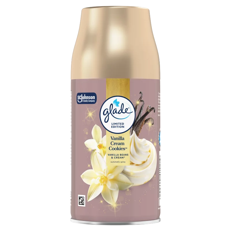 Glade Vanilla Cream Cookies automata légfrissítő készülék utántöltő 269 ml
