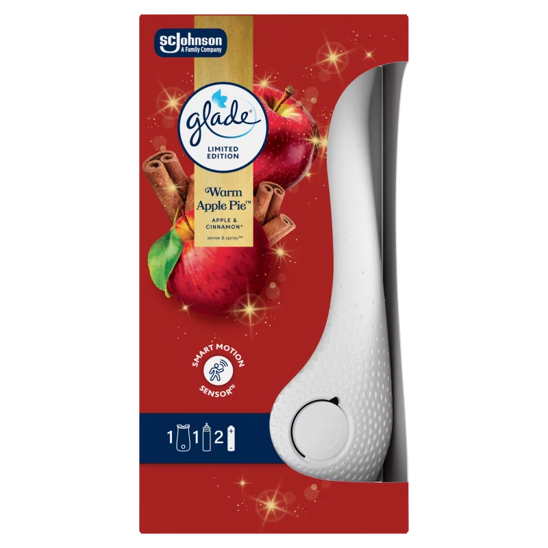 Glade Sense & Spray Warm Apple Pie automata légfrissítő készülék 18 ml