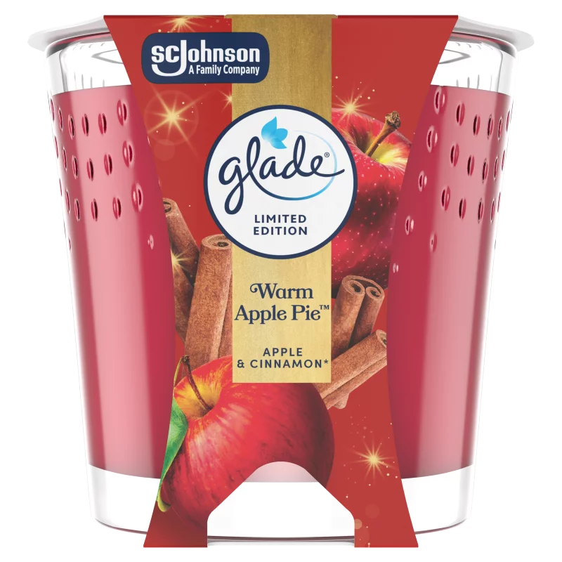 Glade Warm Apple Pie illatgyertya 112 g