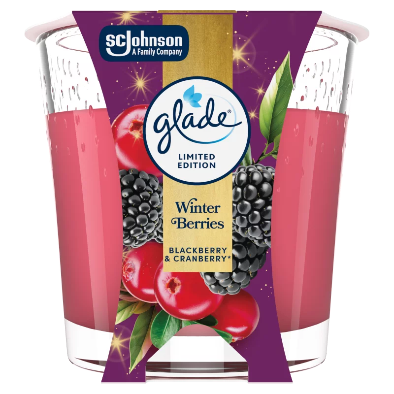 Glade Winter Berries illatgyertya 112 g