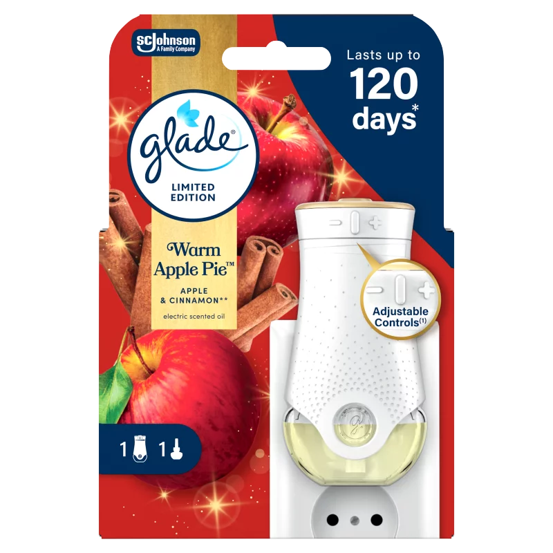 Glade Warm Apple Pie elektromos légfrissítő készülék 20 ml 