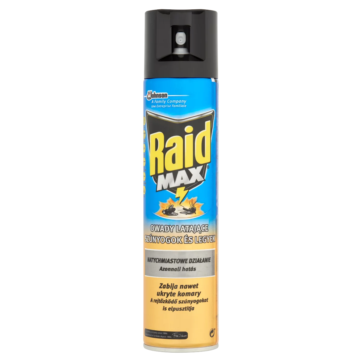 Raid Max légy- és szúnyogirtó aeroszol 300 ml
