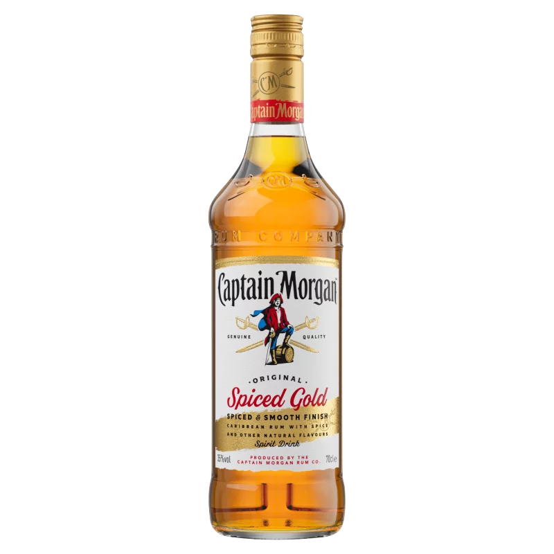 Captain Morgan Spiced Gold fűszeres jamaicai rumból készült szeszesital 35% 0,7 l