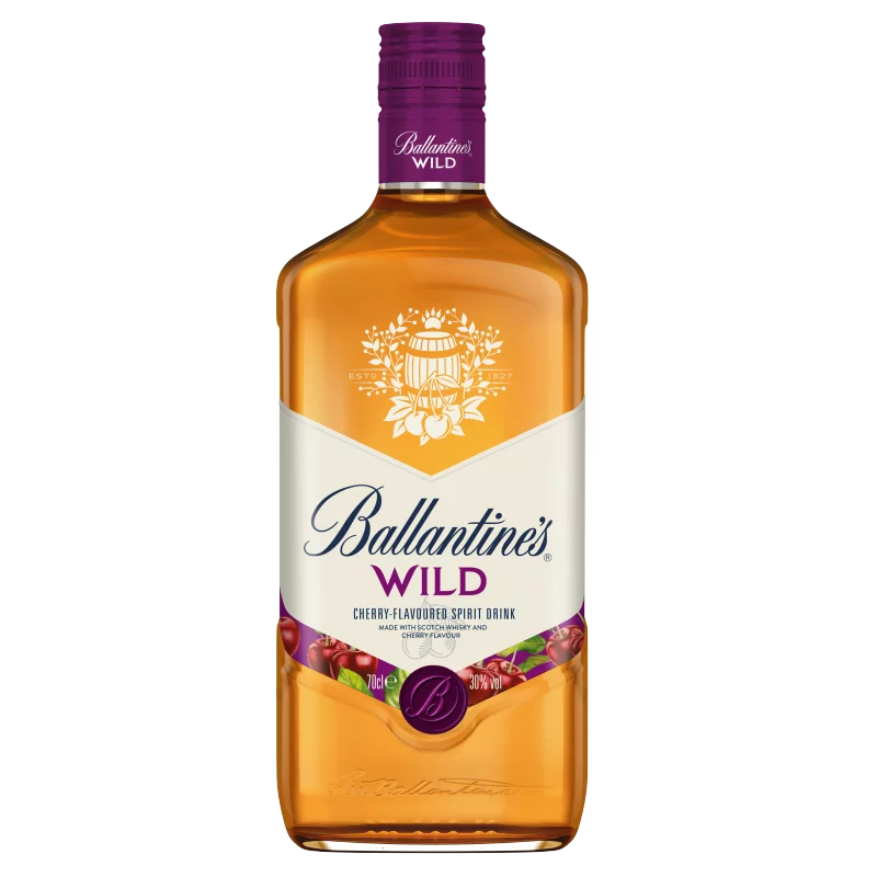 Ballantine's Wild cseresznye ízesítésű skót whisky-ből készült szeszesital 30% 0,7 l 