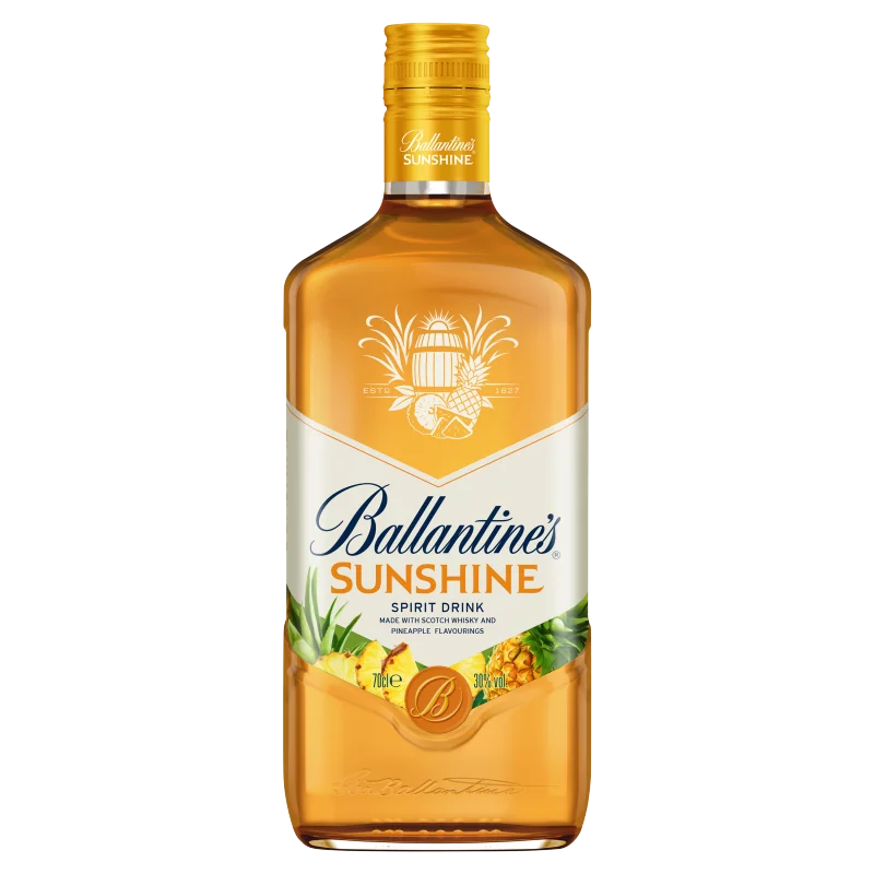 Ballantine's Sunshine ananász ízesítésű skót whisky-ből készült szeszesital 30% 0,7 l